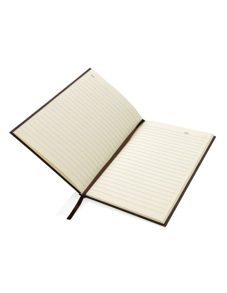 Libreta A5 con estampado de madera Kavana