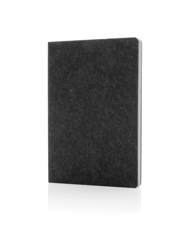 Cuaderno A5 de fieltro reciclado certificado...