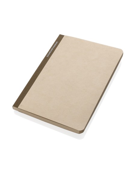 Libreta A5 papel caña de azúcar certificado Stylo Bonsucro