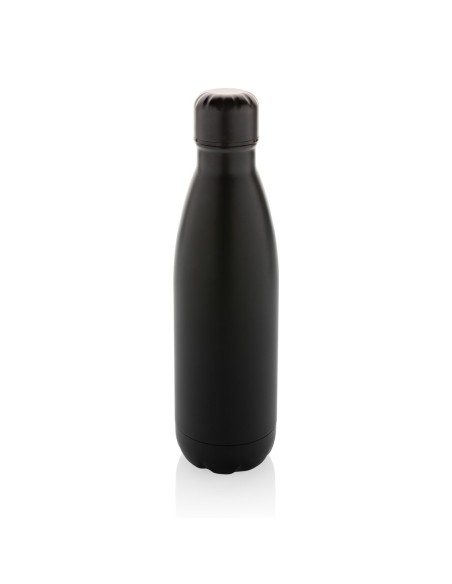 Botella de agua de acero inox. reciclado con certificado RCS