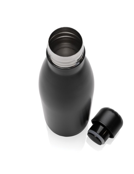 Botella de agua de acero inox. reciclado con certificado RCS