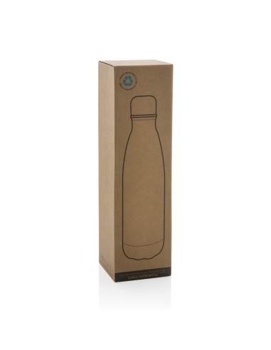 Botella de agua de acero inox. reciclado con...