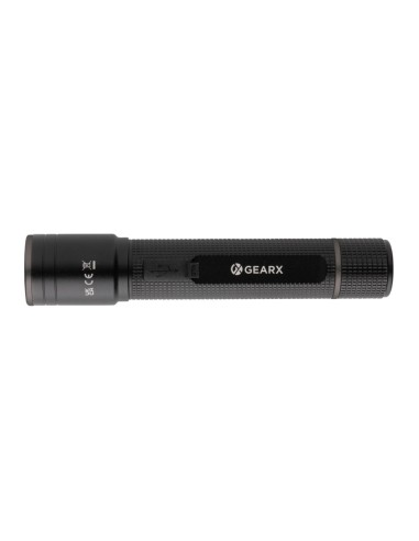 Linterna recargable USB Gear X RCS de aluminio...