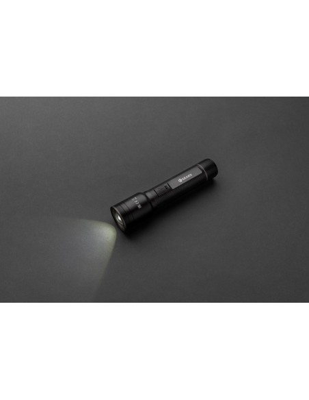 Linterna resistente recargable USB de aluminio reciclado RCS