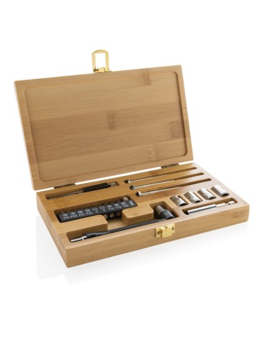 Set de herramientas de bambú de 21 piezas Carvine