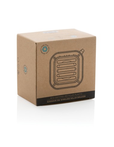 Altavoz solar inalámbrico 3W sunwave plástico...