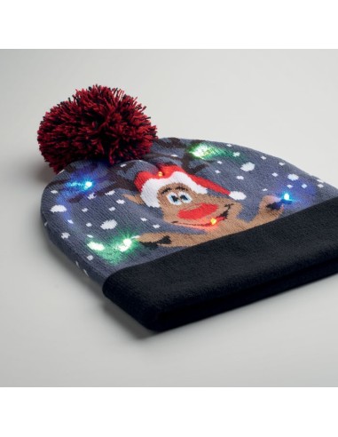 SHIMAS LIGHT - Gorro de punto navideño LED