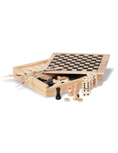 TRIKES - 4 juegos en caja de madera