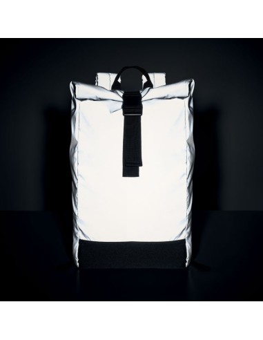 BRIGHT ROLLPACK - Mochila Rolltop reflectante