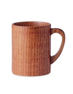 TRAVIS - Taza de madera de roble 280 ml