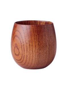OVALIS - Vaso de madera de roble 250 ml