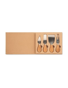 QUATTRO - Set de 4 cuchillos para queso