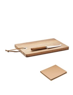 OSTUR LARGE - Set tabla quesos de acacia