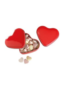LOVEMINT - Caja corazón con caramelos