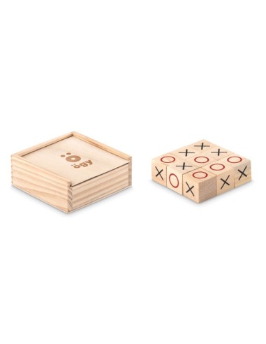 TIC TAC TOE - Juego tres en raya de madera