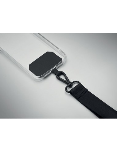 CELESTE - Lanyard teléfono de poliéster