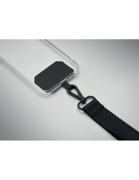 CELESTE - Lanyard teléfono de poliéster