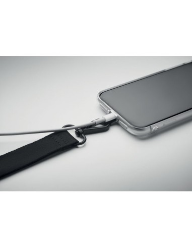 CELESTE - Lanyard teléfono de poliéster