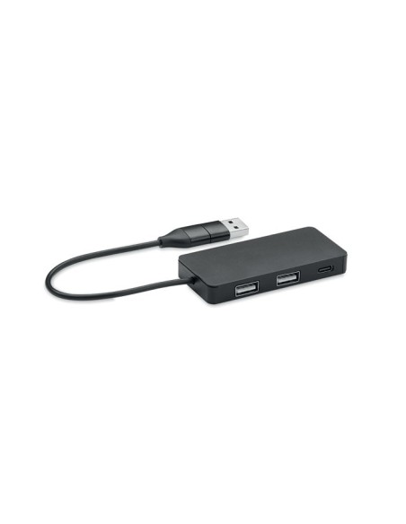 HUB-C - HUB 3 puertos cable de 20 cm