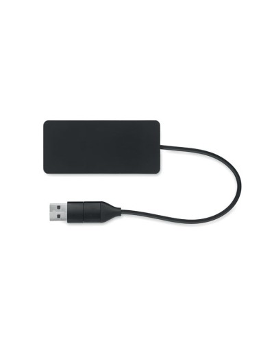 HUB-C - HUB 3 puertos cable de 20 cm