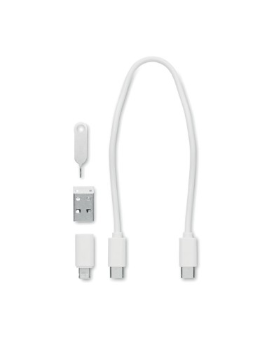 SUPABLE - Set conectores de cable 9 en 1