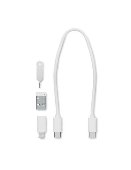 SUPABLE - Set conectores de cable 9 en 1