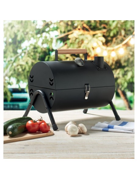 CHIMEY - Barbacoa portátil con chimenea