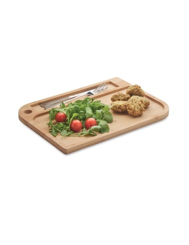 LEATA - Plato para comida de bambú