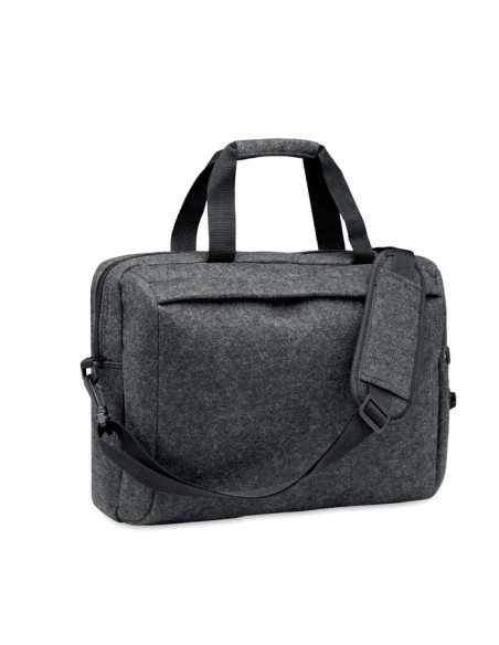 PLANA - Maletin fieltro RPET para 15"
