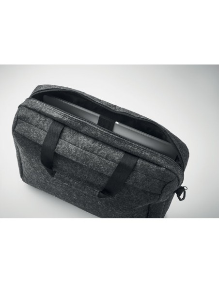 PLANA - Maletin fieltro RPET para 15"