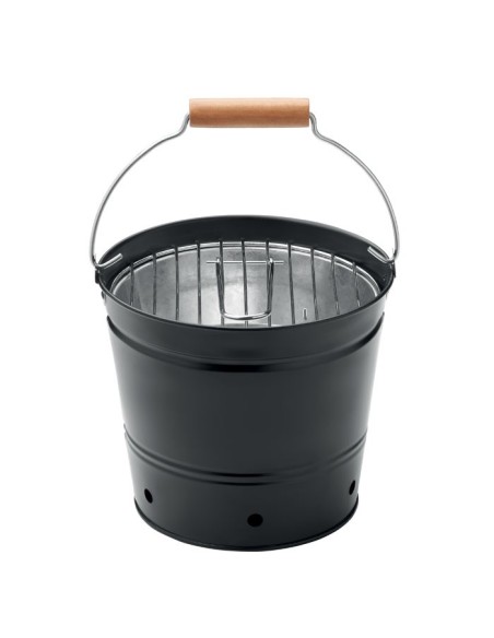 BBQTRAY - Cubo barbacoa portátil hierro