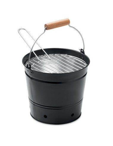 BBQTRAY - Cubo barbacoa portátil hierro