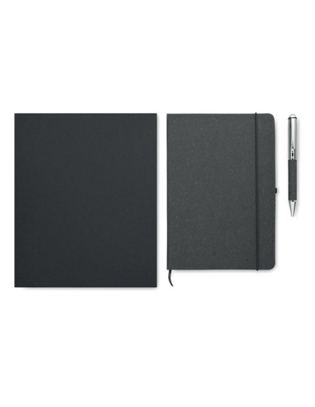 ELEGANOTE - Set cuadernos piel reciclada