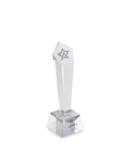 DIAWARD - Trofeo de cristal con caja
