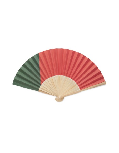 FUNFAN - Abanico bambú diseño bandera