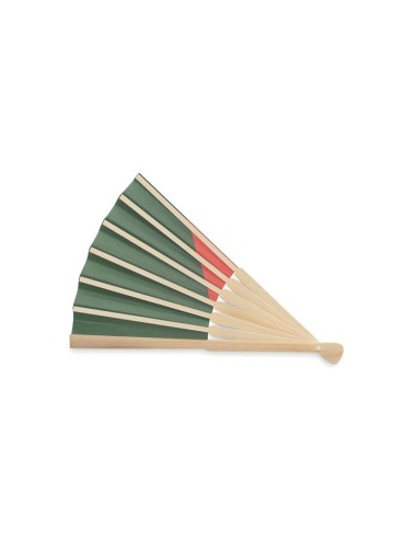 FUNFAN - Abanico bambú diseño bandera