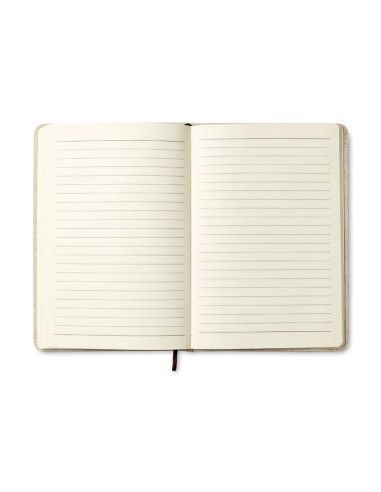 Cuaderno A6 con tapa de canvas
