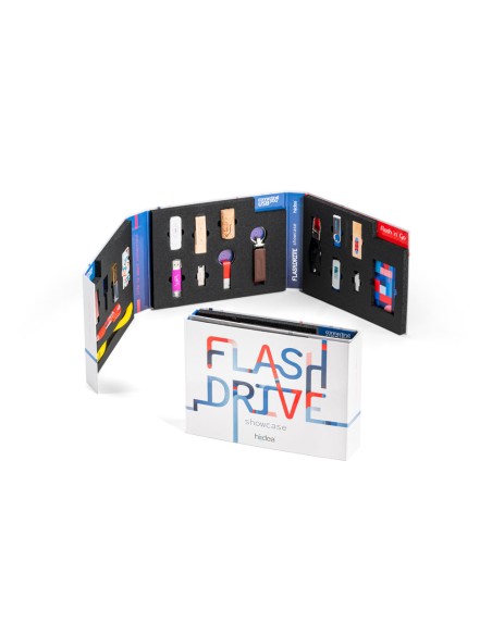 FLASH DRIVE SHOWCASE Muestrario personalizado de pen drives