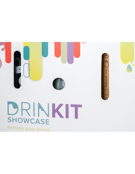 DRINKIT SHOWCASE Muestrario personalizado de Drinkware