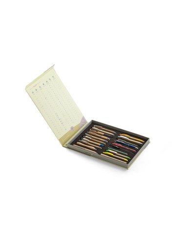ORGANIC WRITING SHOWCASE Showcase with 20 ECOlogic ball pens