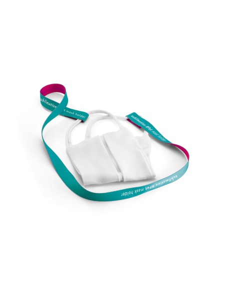Sublimation RPet Mask Holder Duo Set Modelos estandar