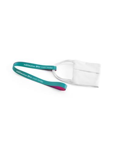 Sublimation RPet Mask Holder Duo Set Modelos estandar