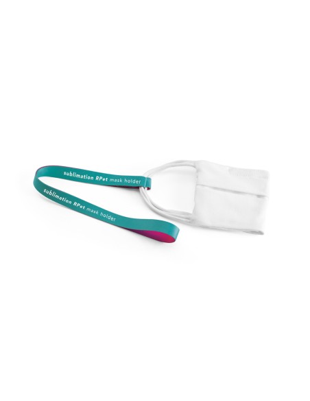 Sublimation RPet Mask Holder Duo Set Modelos estandar