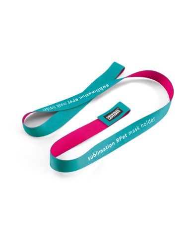 Sublimation RPet Mask Holder Duo Set Modelos estandar