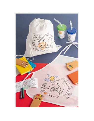 NILO Delantal infantil para colorear