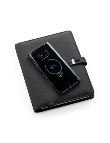 EMERGE A5 FOLDER Carpeta A5 con cargador inalambrico
