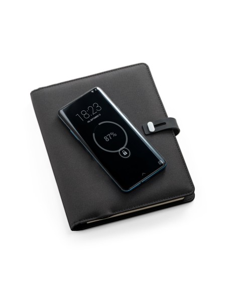 EMERGE A5 FOLDER Carpeta A5 con cargador inalambrico