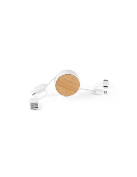 RUBINS Cable retractil 5 en 1