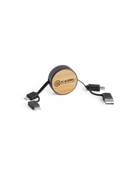 RUBINS Cable retractil 5 en 1