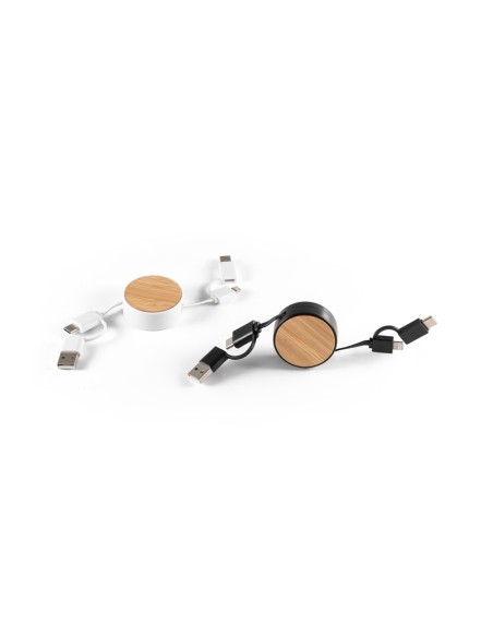 RUBINS Cable retractil 5 en 1